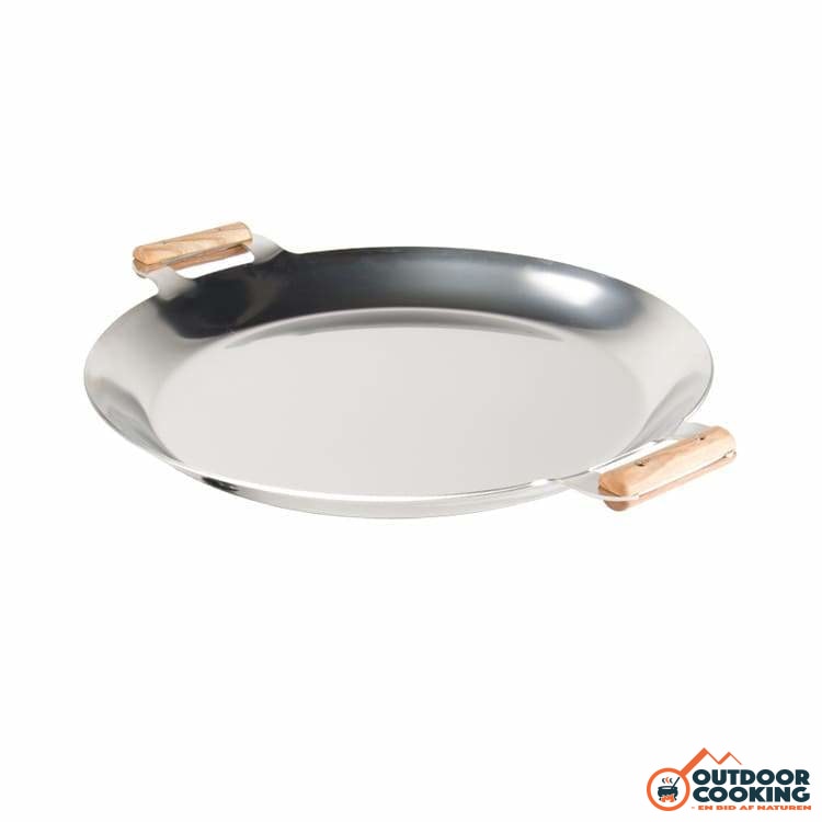 Paellapande 46 cm - PRO inox rustfri - Outdoor Cooking