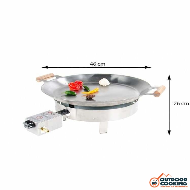 Paellapande inkl. gasblus - PRO-460 - Outdoor Cooking