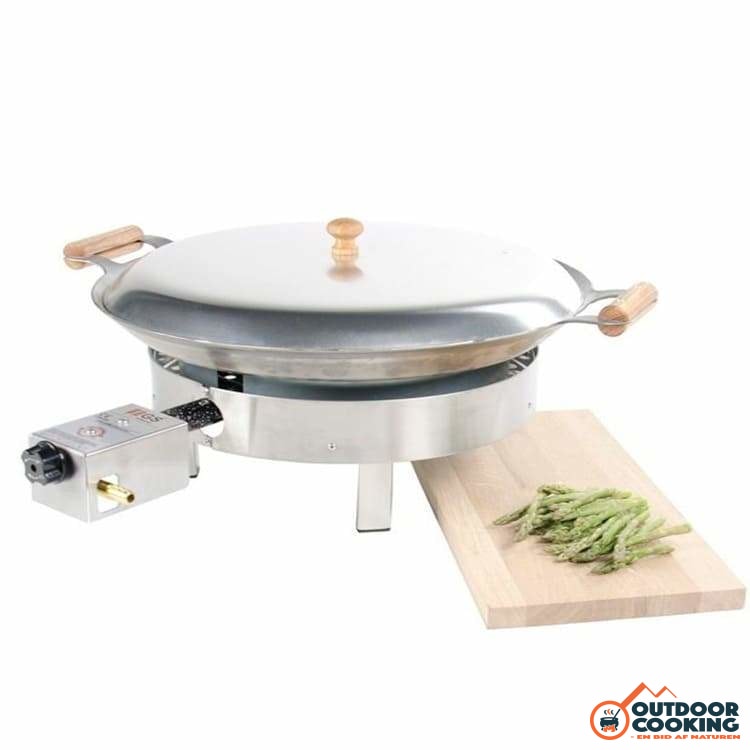 Paellapande inkl. gasblus - PRO-460 inox - Outdoor Cooking