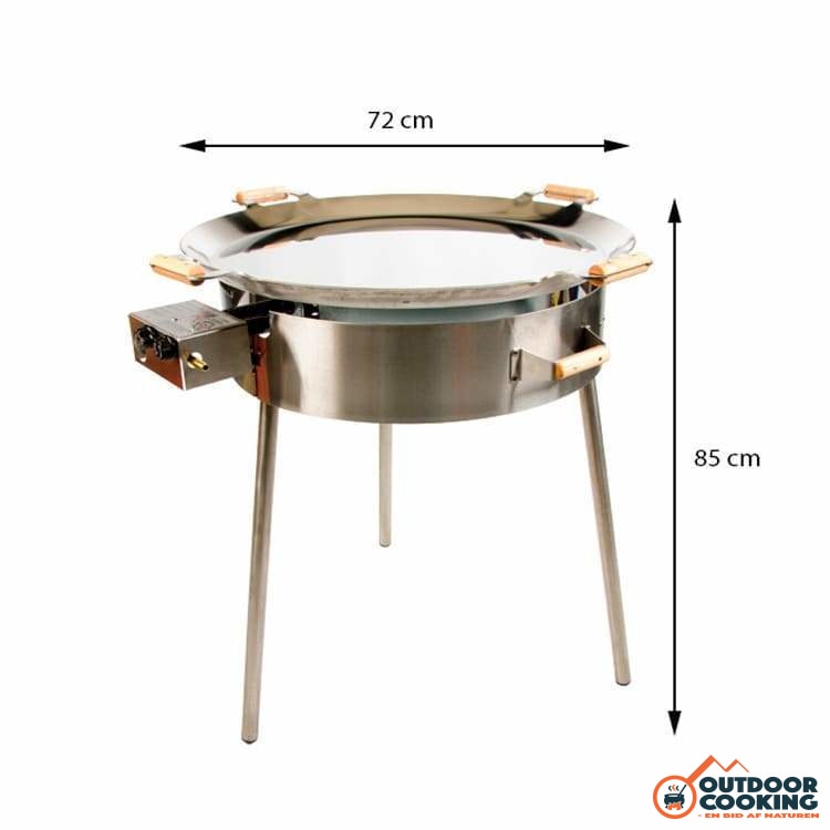 Paellapande inkl. gasblus - PRO-720 - Outdoor Cooking