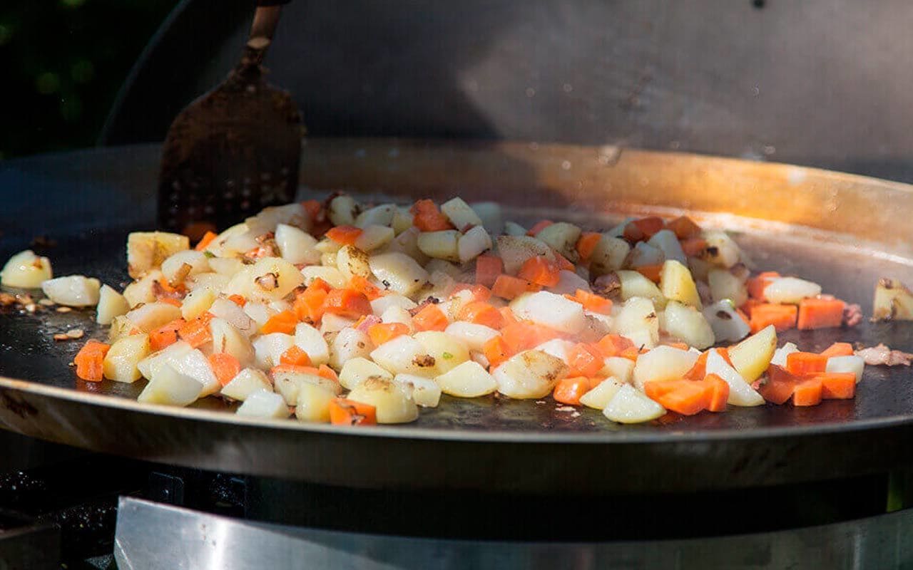 Gaskøkken vælg den rigtige pande.