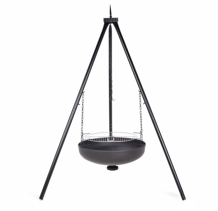 Bålstativ med bålfad 70 cm - Outdoor Cooking