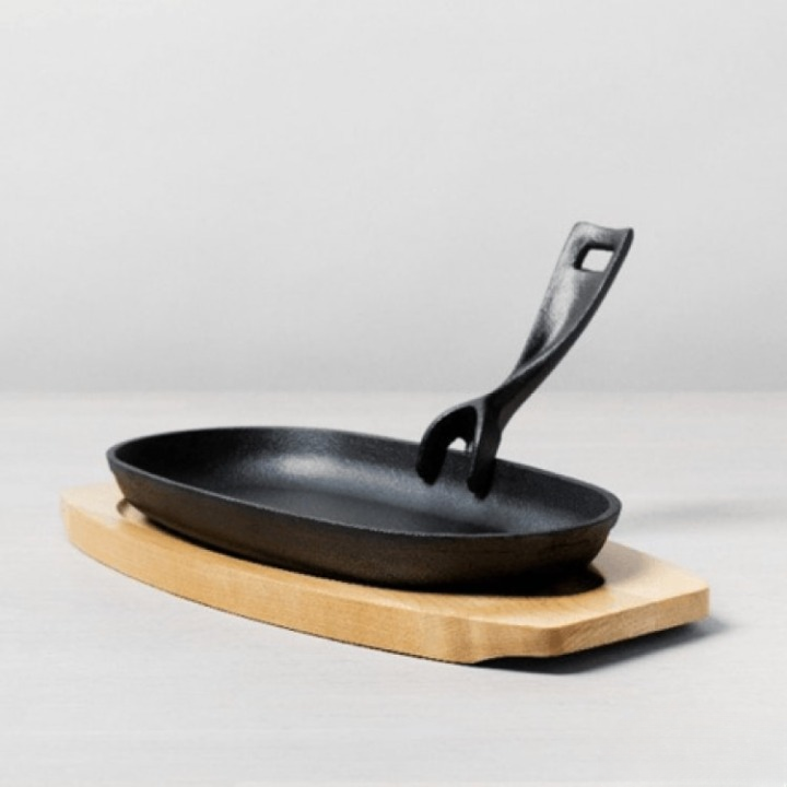 Støbejernspande - Sizzler pan - Outdoor Cooking