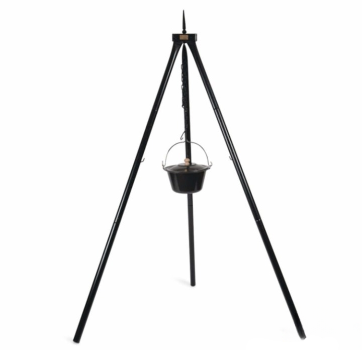 Bålstativer & treben med bålfad og grillrist