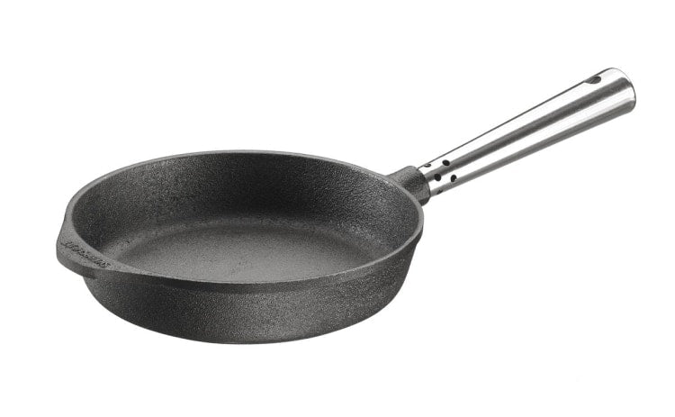 Dyb Stegepande I Støbejern 20-28 Cm Håndtag Stål 20 Med 4.5 Kant Båludstyr