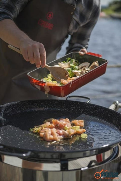 Forklæde i ægte skind - Outdoor Cooking