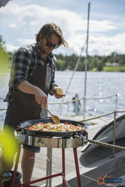 Forklæde i ægte skind - Outdoor Cooking