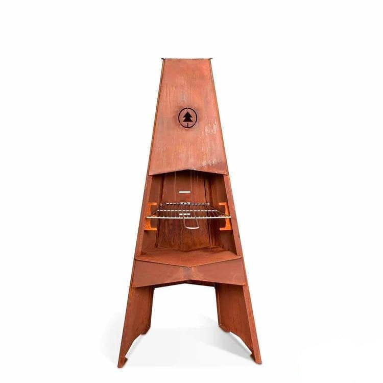 Havepejs 120 rustrød patina - Outdoor Cooking