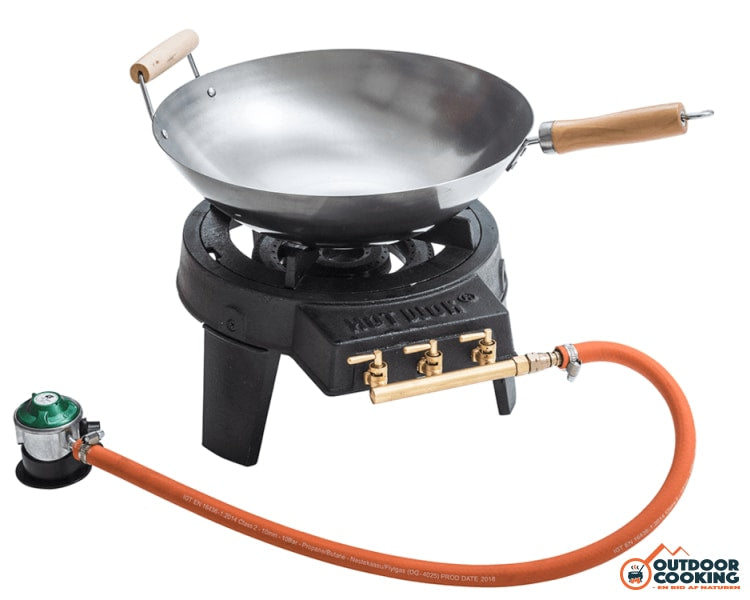 HOT WOK Original 7 kW gasbrænder - Outdoor Cooking