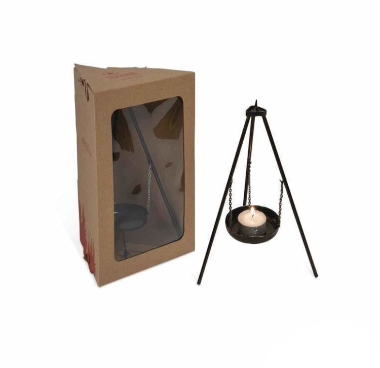 Lysestage "bålstativ med bålfad" - Outdoor Cooking