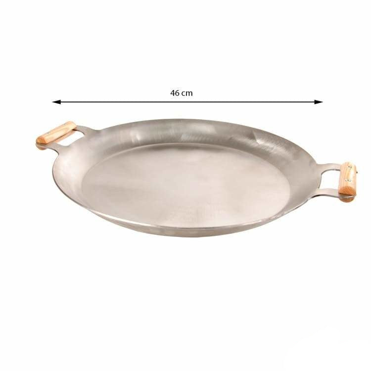 Paellapande 46 cm - PRO 460 - stål - Outdoor Cooking