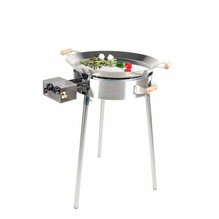 Paellapande inkl. gasblus - PRO-580 inox rustfri - Outdoor Cooking
