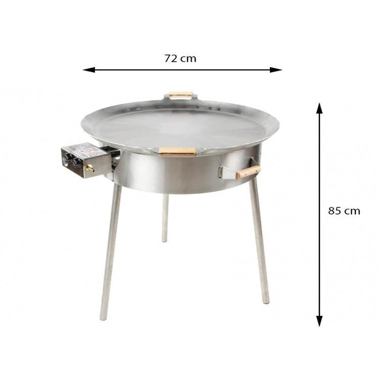 Paellapande inkl. gasblus - PRO-720 - Outdoor Cooking