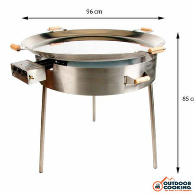 Paellapande inkl. gasblus - PRO-960 - Outdoor Cooking