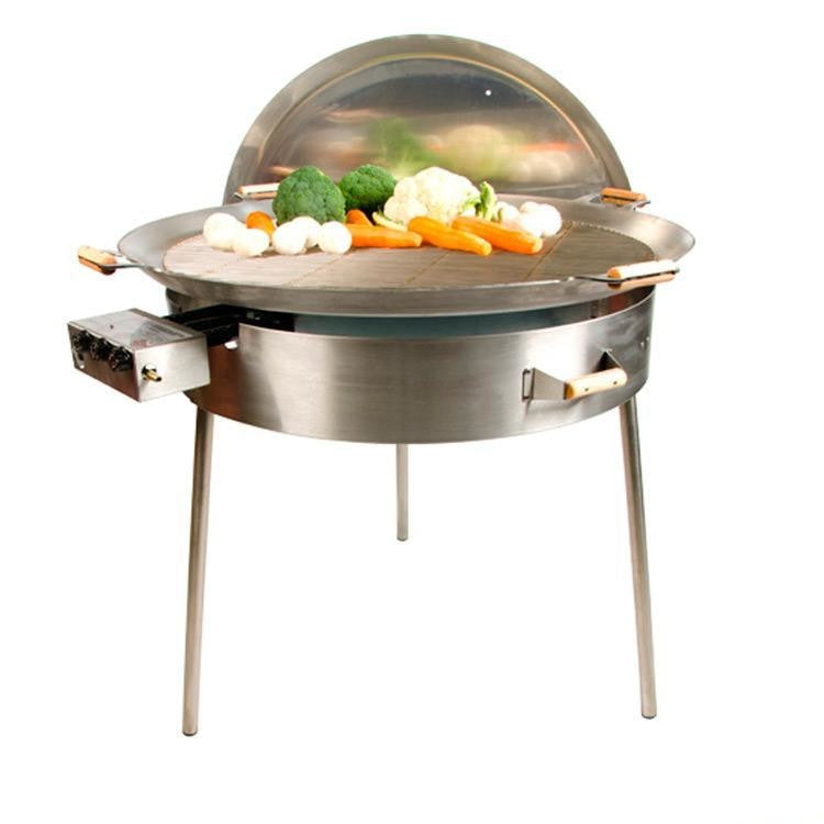 Paellapande inkl. gasblus - PRO-960 inox rustfri - Outdoor Cooking